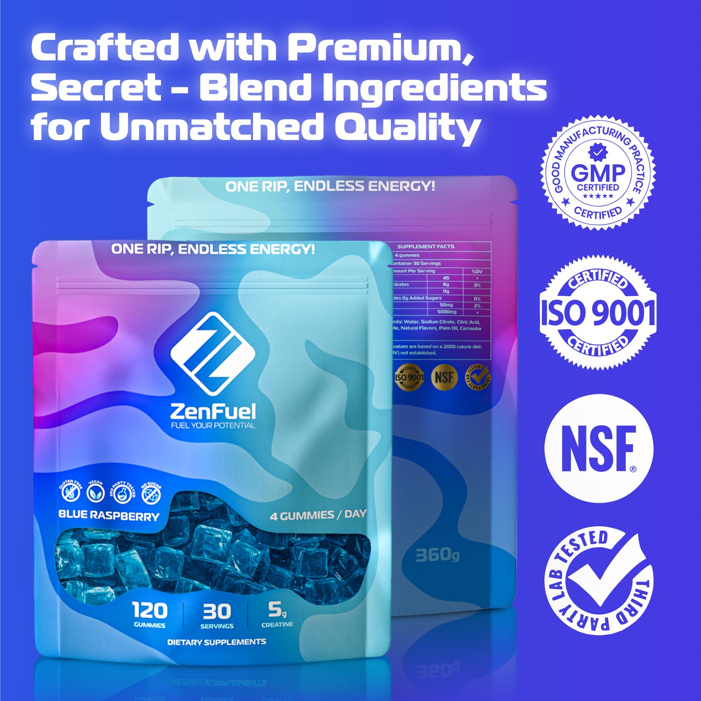 ZENFUEL Creatine Gummies
